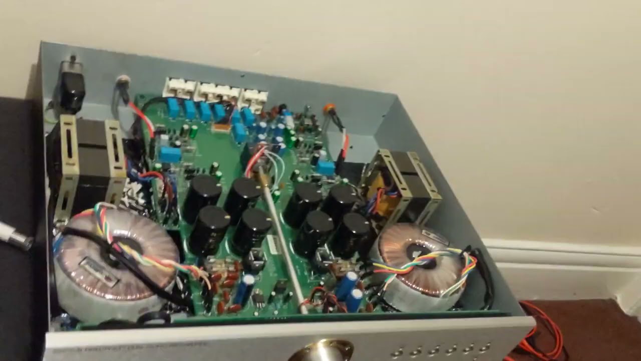 Musical Fidelity A3CR power amplifier rebuild 1