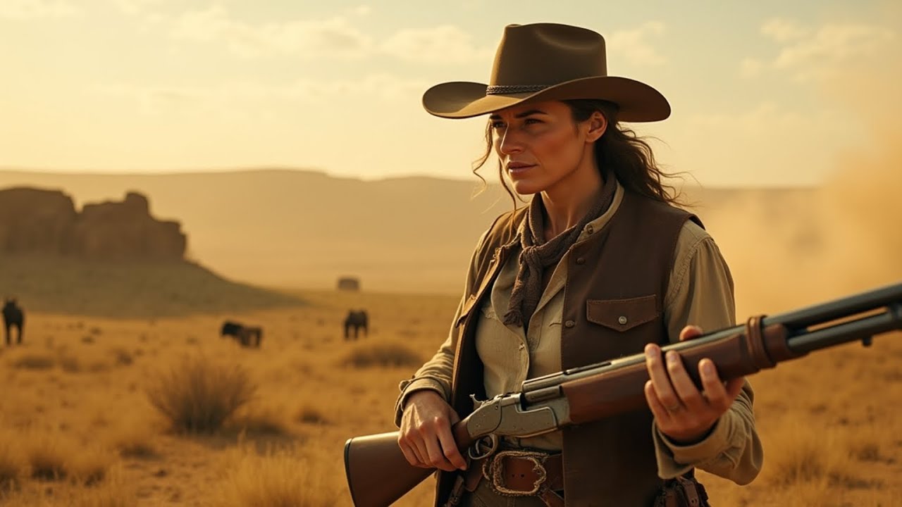 Thieves Took A Widow's Last Herd — She's A Decorated Marksman Who Never Misses.