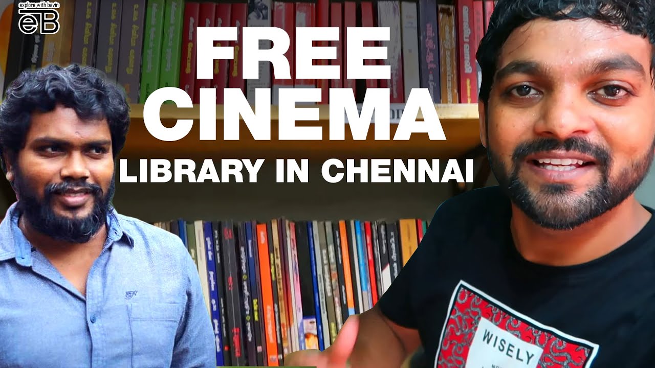 FREE Cinema Library in Chennai | Koogai Library | Pa. Ranjith | Explore With Bavin