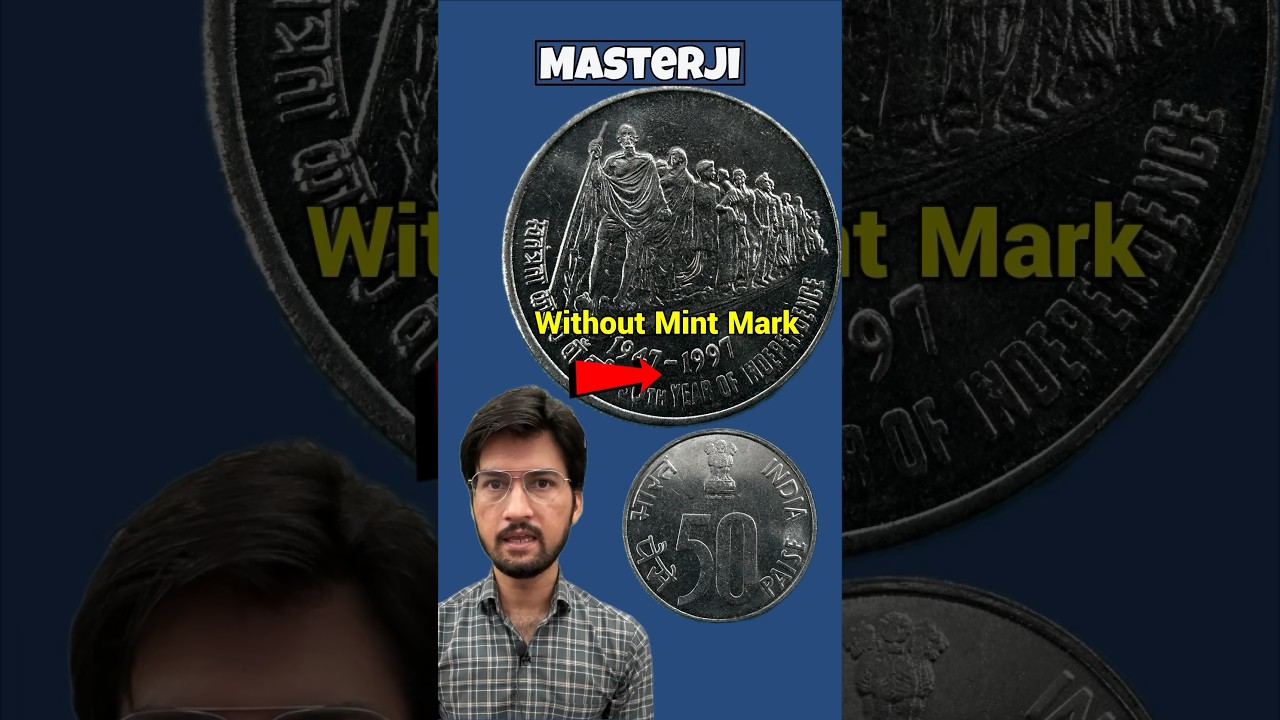 50 Paise most valuable coin Dandi march #shorts #oldcoins #coin