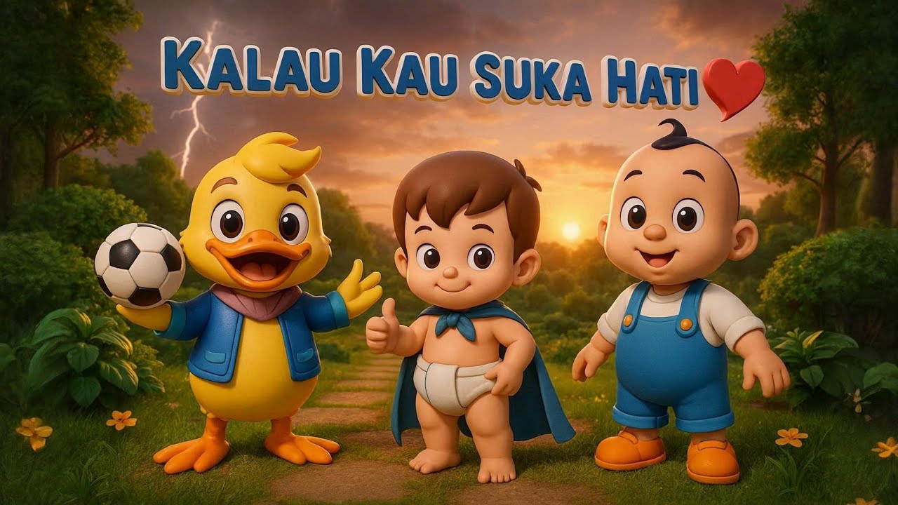 Lagu Anak – Kalau Kau Suka Hati Tepuk Tangan | Nursery Rhymes Indonesia | Lagu Edukatif Anak