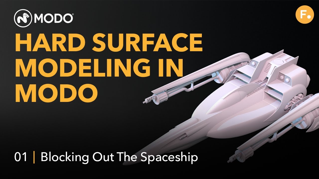 Hard Surface Modeling in Modo | Blocking Out the Model