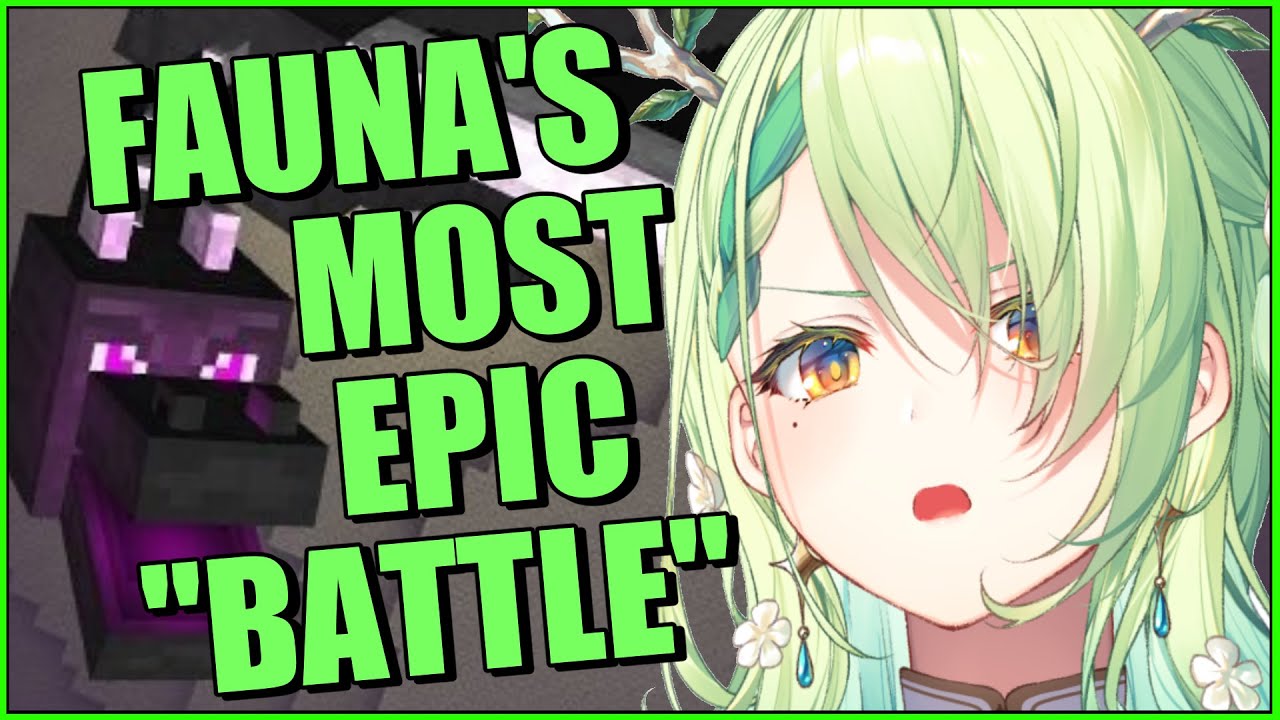 Fauna's speedrun took nearly 3h but she finally did it !!