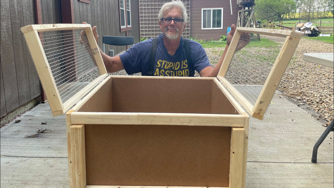 How to assemble a Dales Quails brooder with Papa the builder from Myshire Farm!