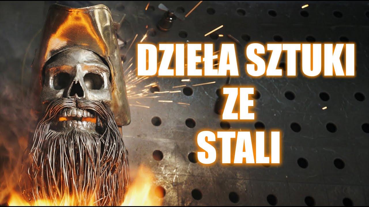 Metalowa sztuka. Grzesiek - piekielnie dobry spawacz artysta. GEKO W TRASIE #artyści #tools #art