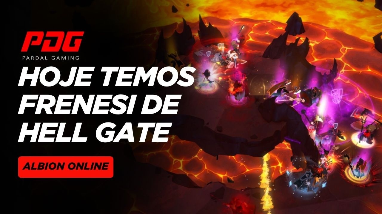 🔴 HOJE VAMOS PARA OS HELL GATES PELA PRIMEIRA VEZ - PARDAL NO ALBION ONLINE