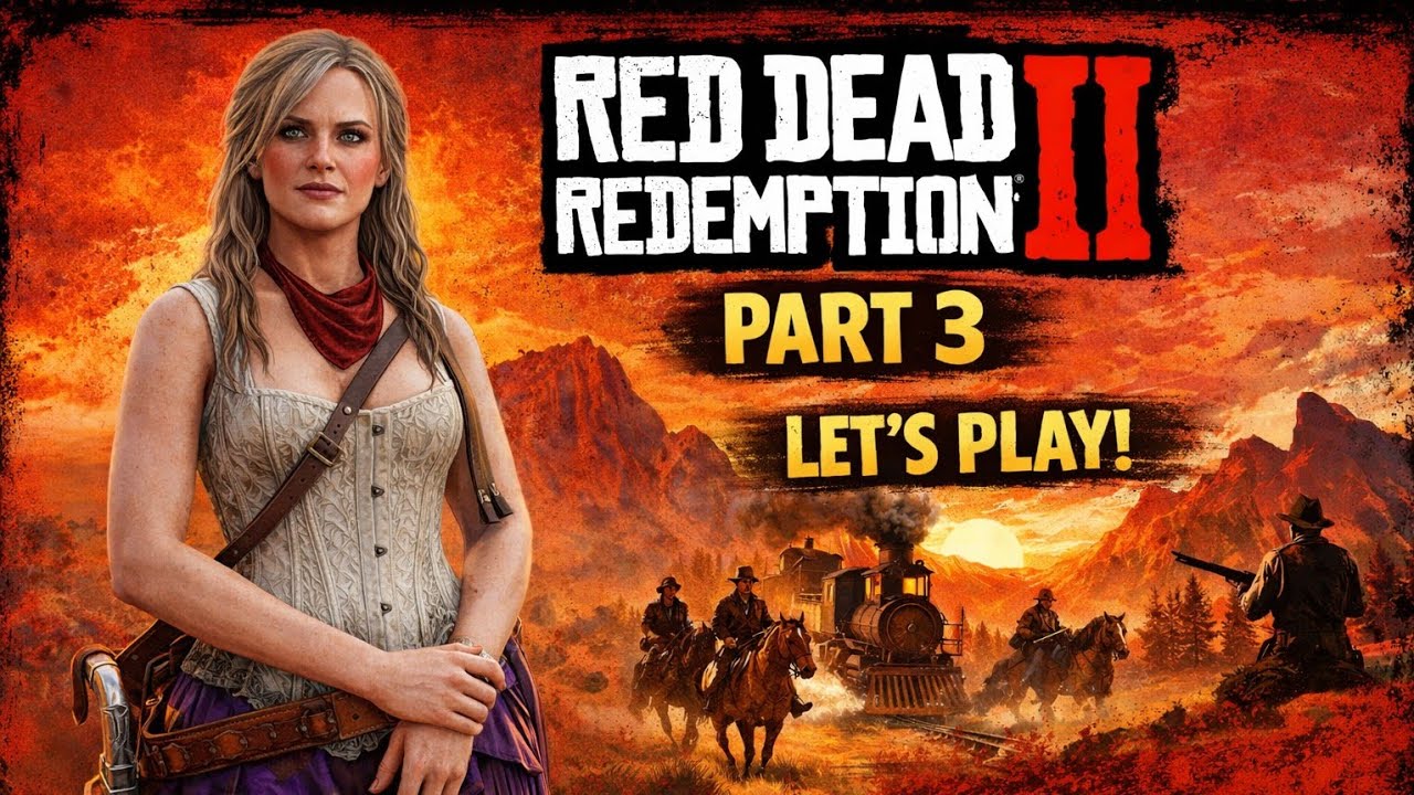 Lets Play Red Dead Redemption 2! RDR2 lets Play series P3
