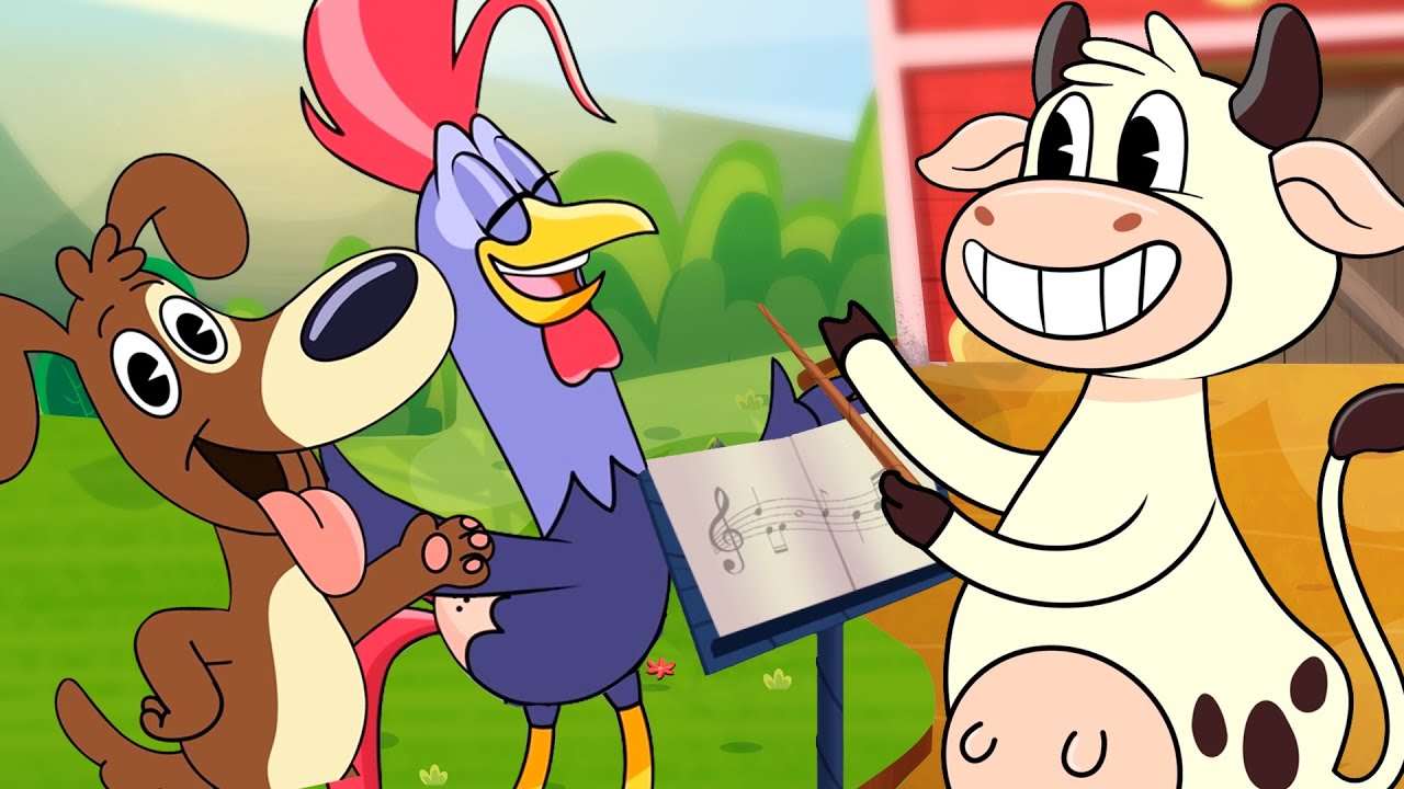 La Vaca Lola, El Coro de la Granja | Canciones infantiles | Toy Cantando