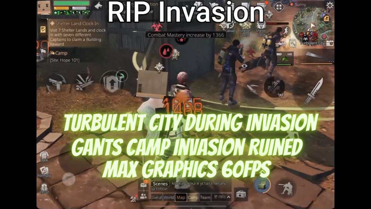 Massive Insane Raid During Invasion - Toxic Camp Gants Invasion Ruined