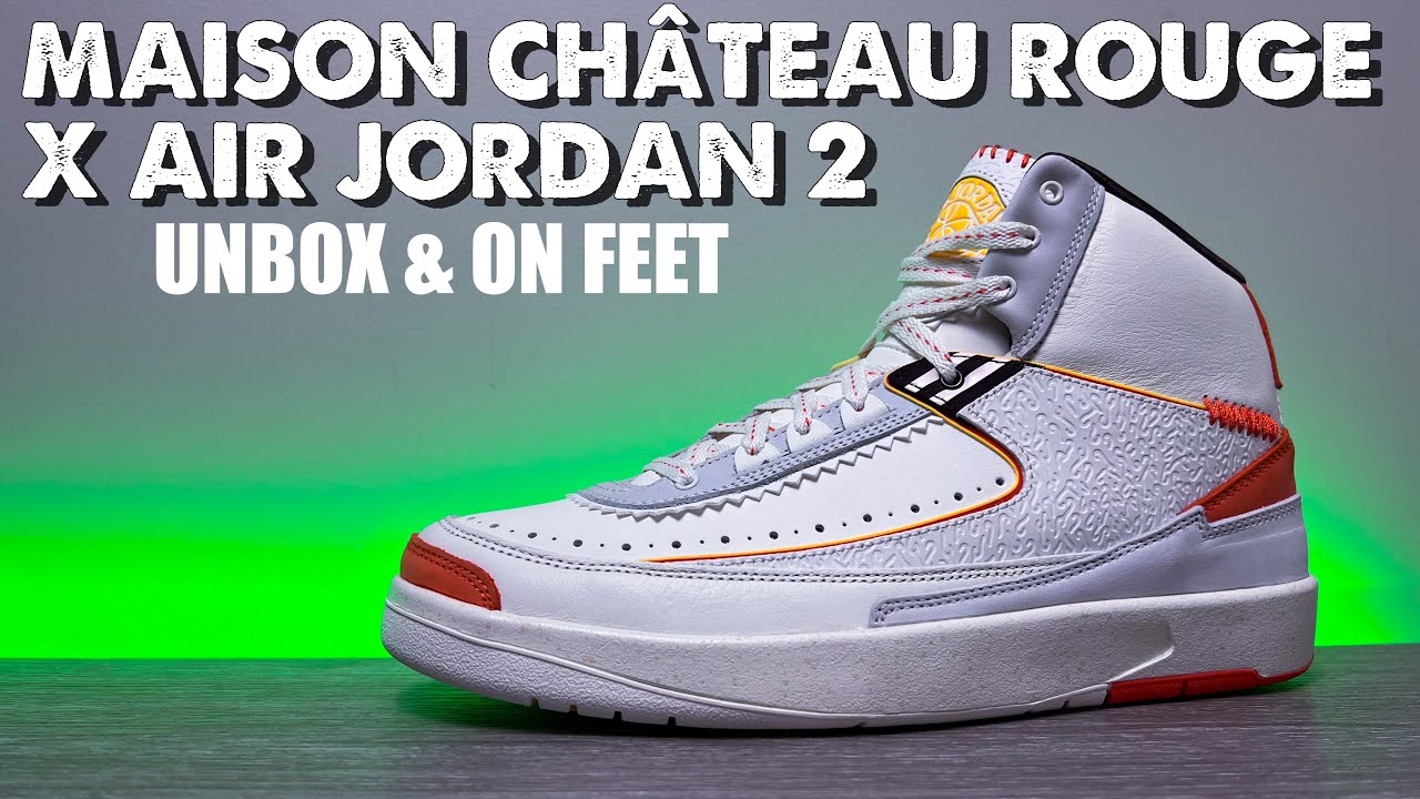 Air Jordan 2 x Maison Château Rouge 