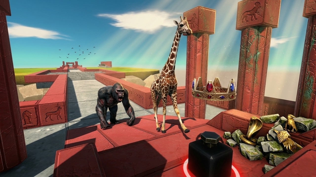 THE IMPOSSIBLE CHALLENGE! 👑 Who Will Be the Animals King? (Gorillas vs. Animals)