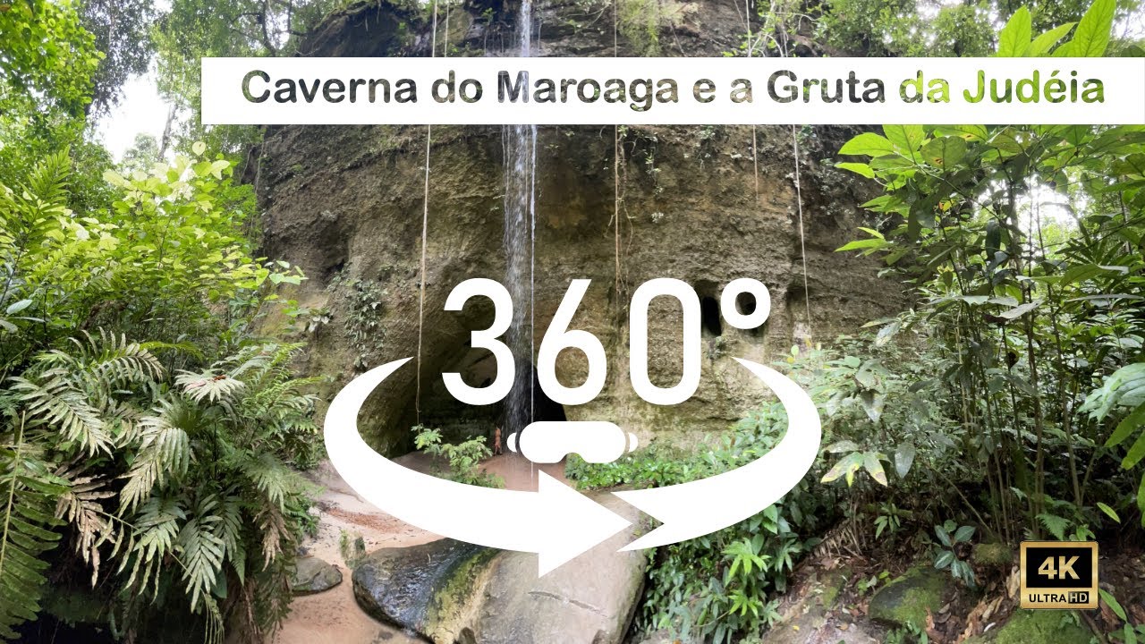 Caverna do Maroaga e Gruta da Jud&eacute;ia em Presidente Figueiredo - 360&ordm;