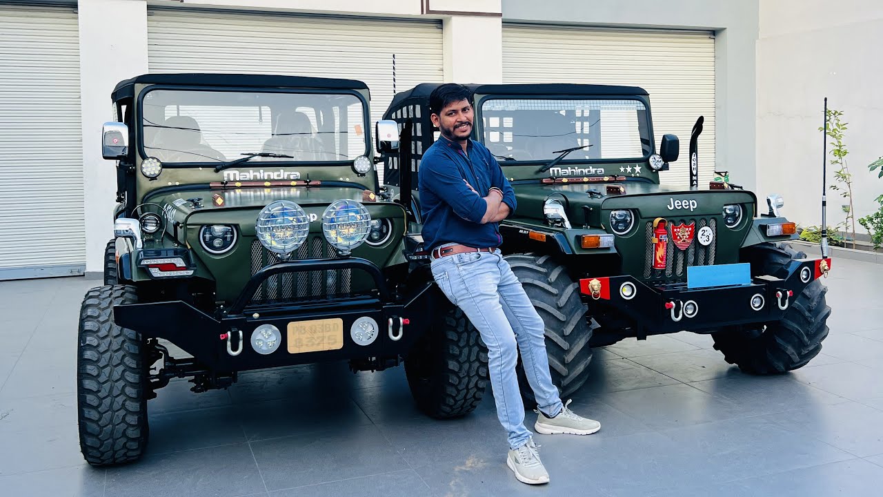 Modified Jeep Are Going To (Andhra Pradesh)(Madhya Pradesh) Jain Motors Jeeps @8199061161