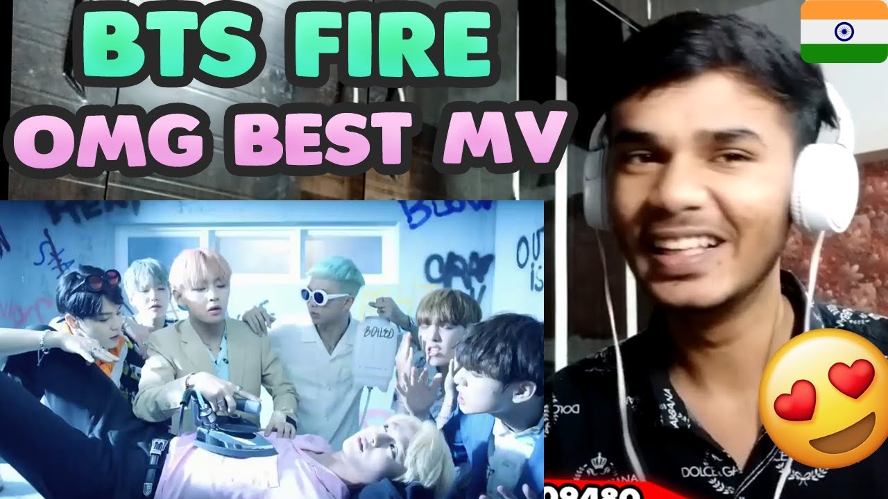 THIS MV IS LIT!!🔥🔥 \ Indian Reacts To BTS FIRE OFFICIAL MUSIC VIDEO \ ANOTHER BEST BTS MV