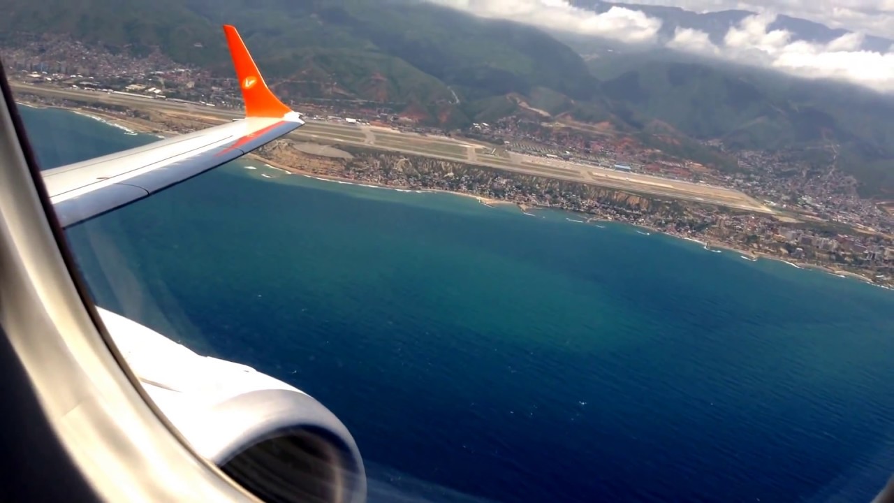 Conviasa, despegando en Maiquetia, vuelo V0-5100, CCS-BOG