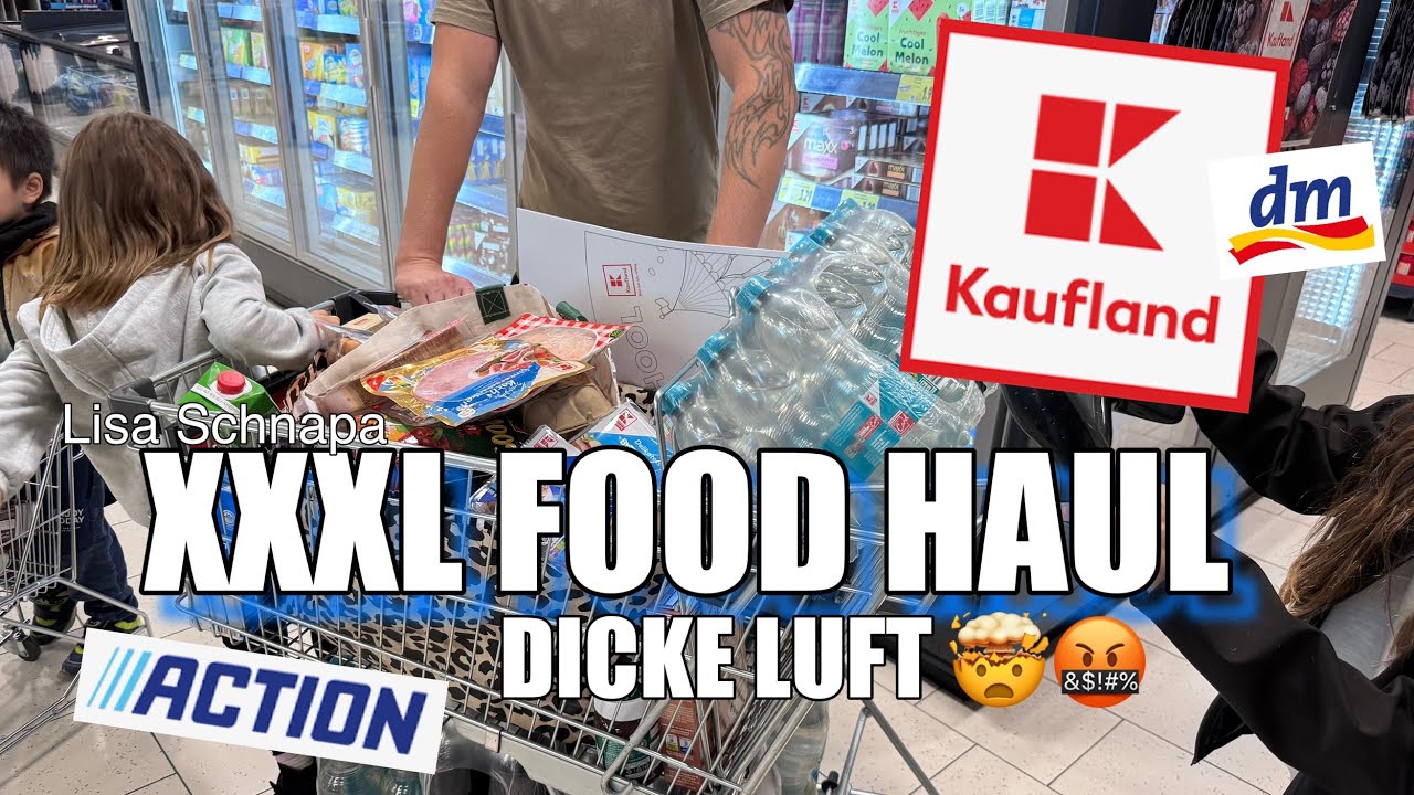 XXXL FOOD HAUL | KAUFLAND | ACTION | DM GRATIS ARTIKEL | MEINE NERVEN WARUM ? | EINKAUF 