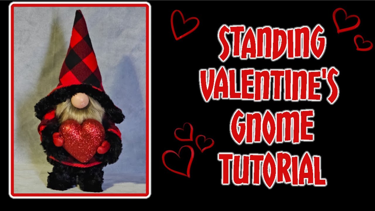 Diy Standing Valentines Gnome Tutorial 