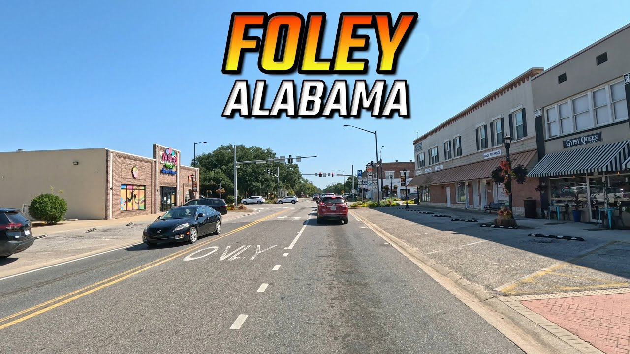 Foley Alabama Driving Through