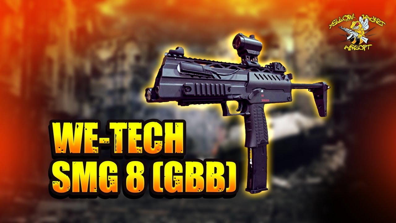 WE-Tech smg8 (GBB) | at CQB City in Stockton Ca #airsoft #airsoftvideo #toygun