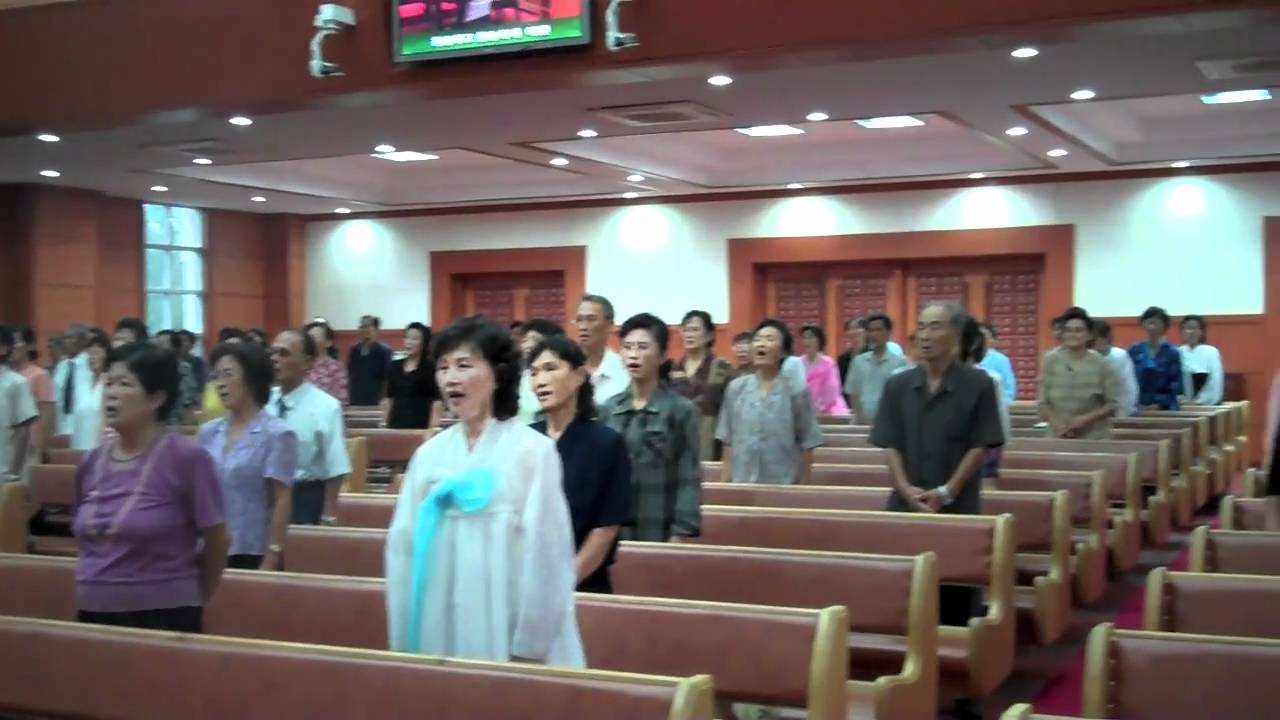 DPRK - Music in a Christian Church