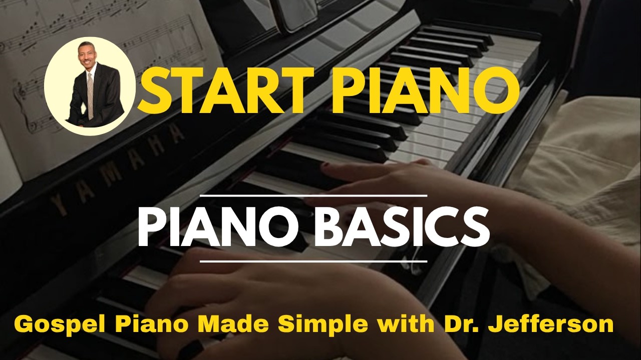 Gospel Piano Made Simple with Dr. Robert L. Jefferson | Oh, How I Love Jesus: Tutorial
