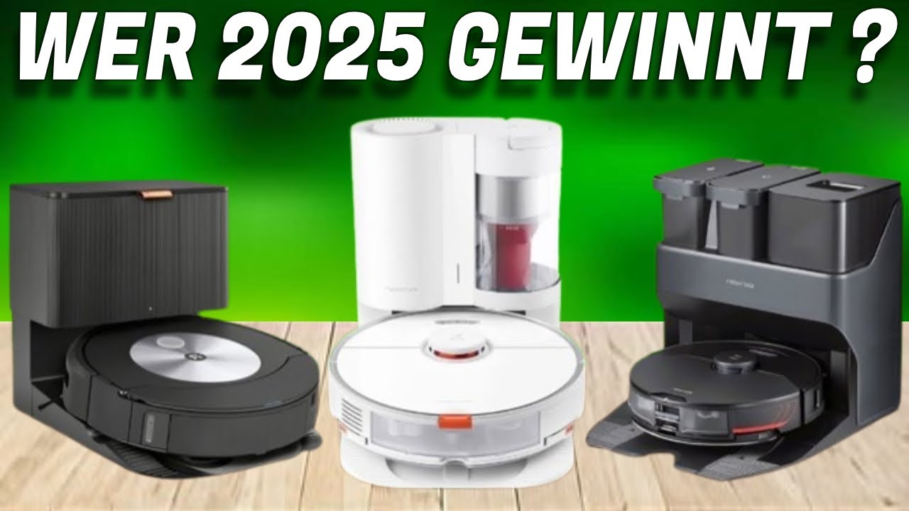 TOP 5 : Die Besten STAUBSAUGER ROBOTER 2025