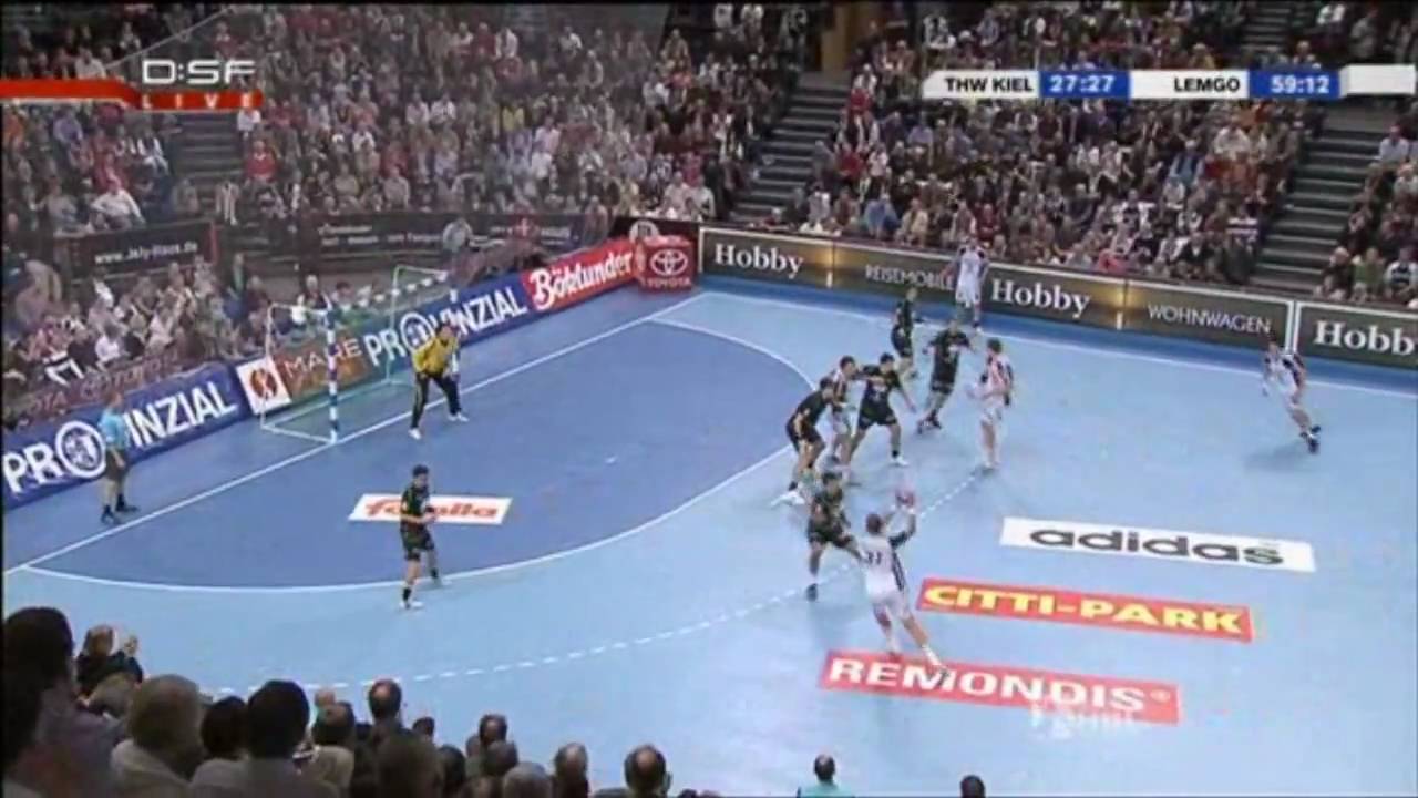 THW Kiel - TBV Lemgo (27:27) Handball Bundesliga 2009/2010 - Unentschieden!!!