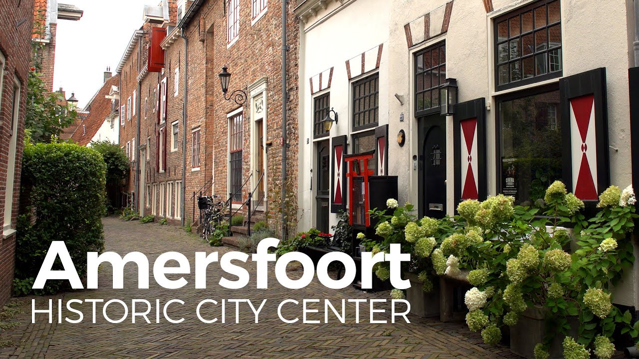 Amersfoort 4K: Een middeleeuwse stad met unieke Muurhuizen