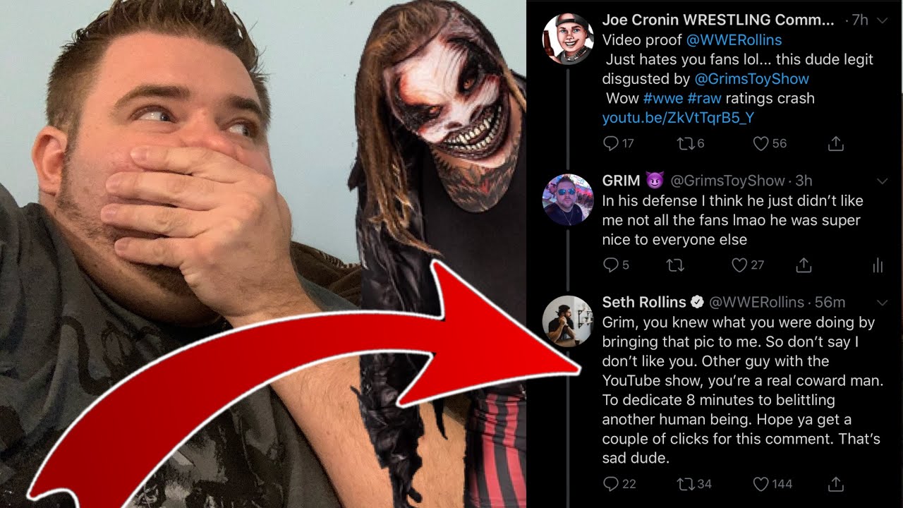 ROLLINS TWEETED ME ABOUT MY VIDEO 😳 HUGE WWE FIEND MERCH UNBOXING!
