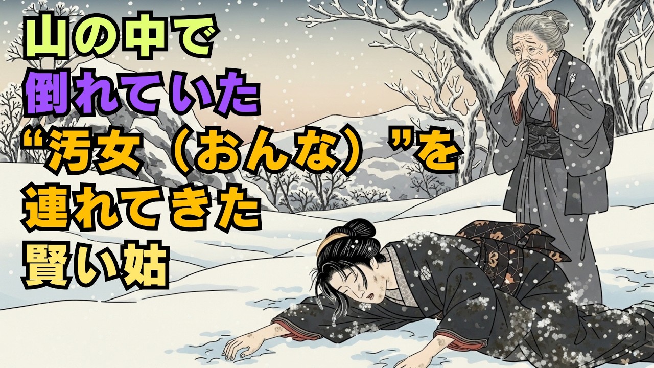 山で救われた太った女と義母の知恵。その出会いが運命を変えた驚きの理由 | 昔話