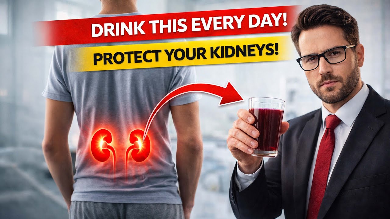 3 DRINKS that PROTECT the KIDNEYS – the THIRD one surprises many PEOPLE