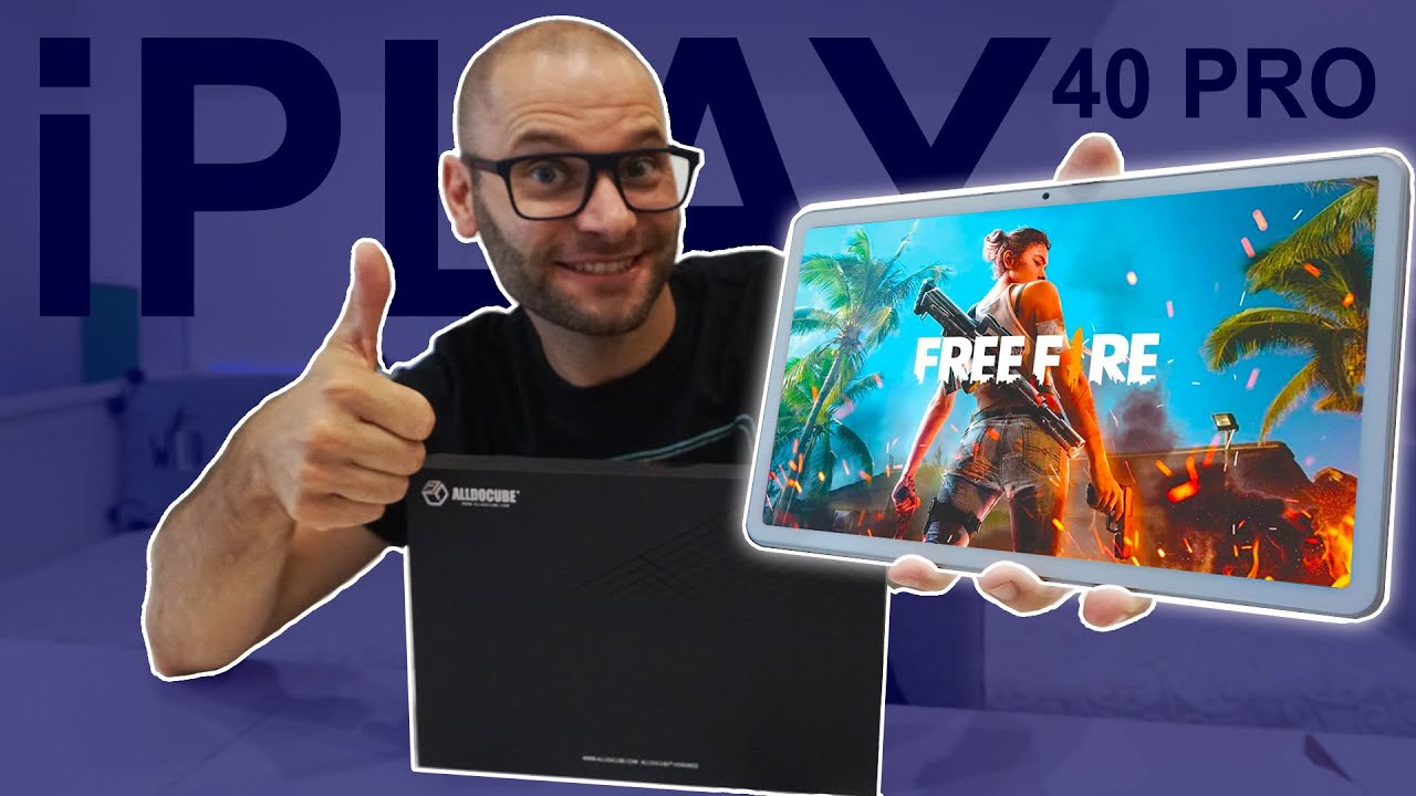 Tablet Bom E Barato Para Jogar PUBG Mobile Free Fire ou Genshin Impact | iPlay 40 PRO