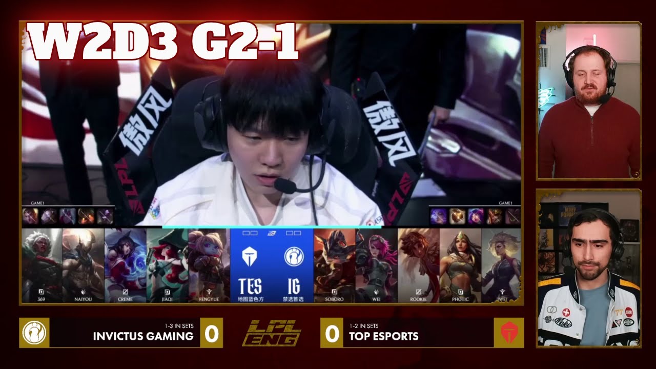 TES vs IG - Game 1 | Week 2 Day 3 LPL Winter 2026 Split 1 | Top Esports vs Invictus Gaming G1 full