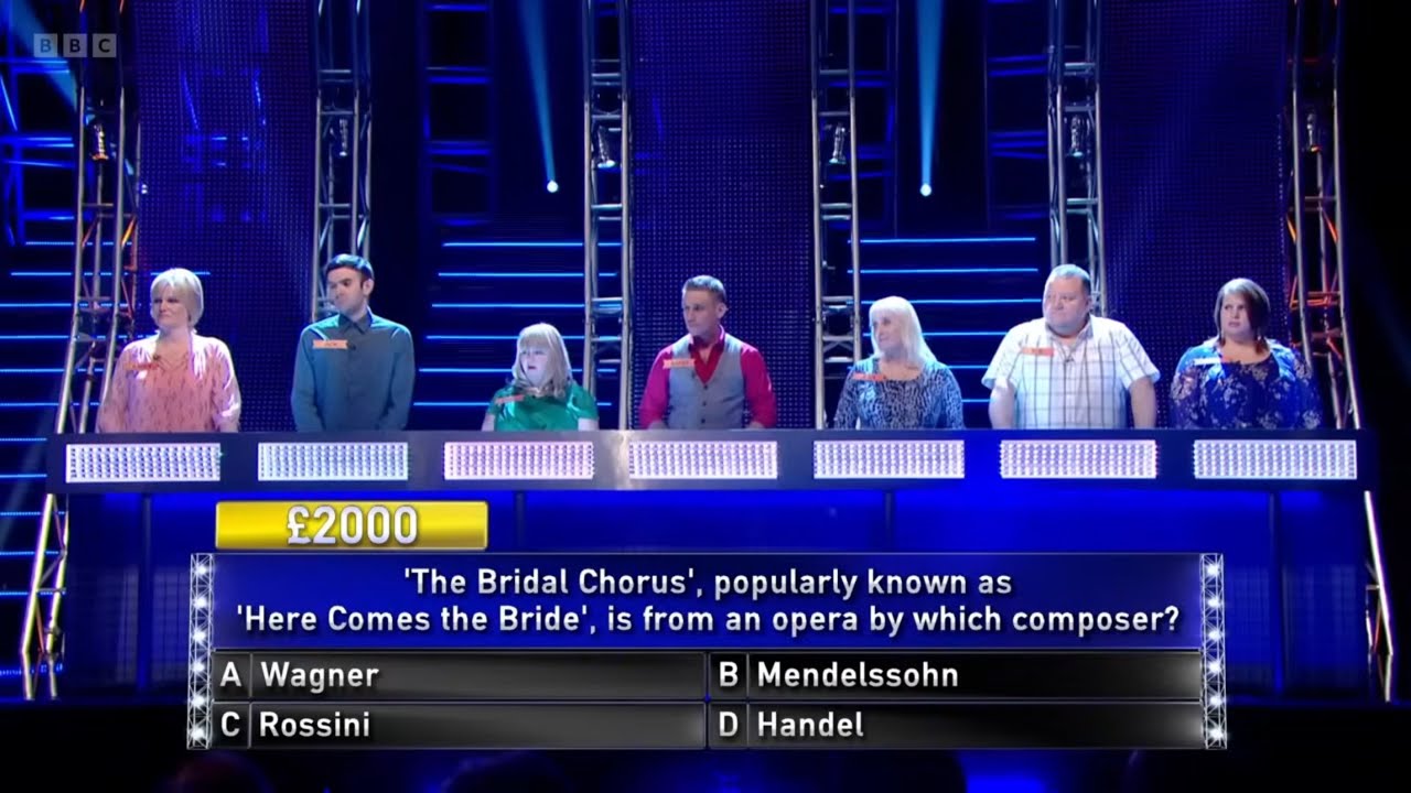 Beat the Pack - Episode 3 (BBC quiz)