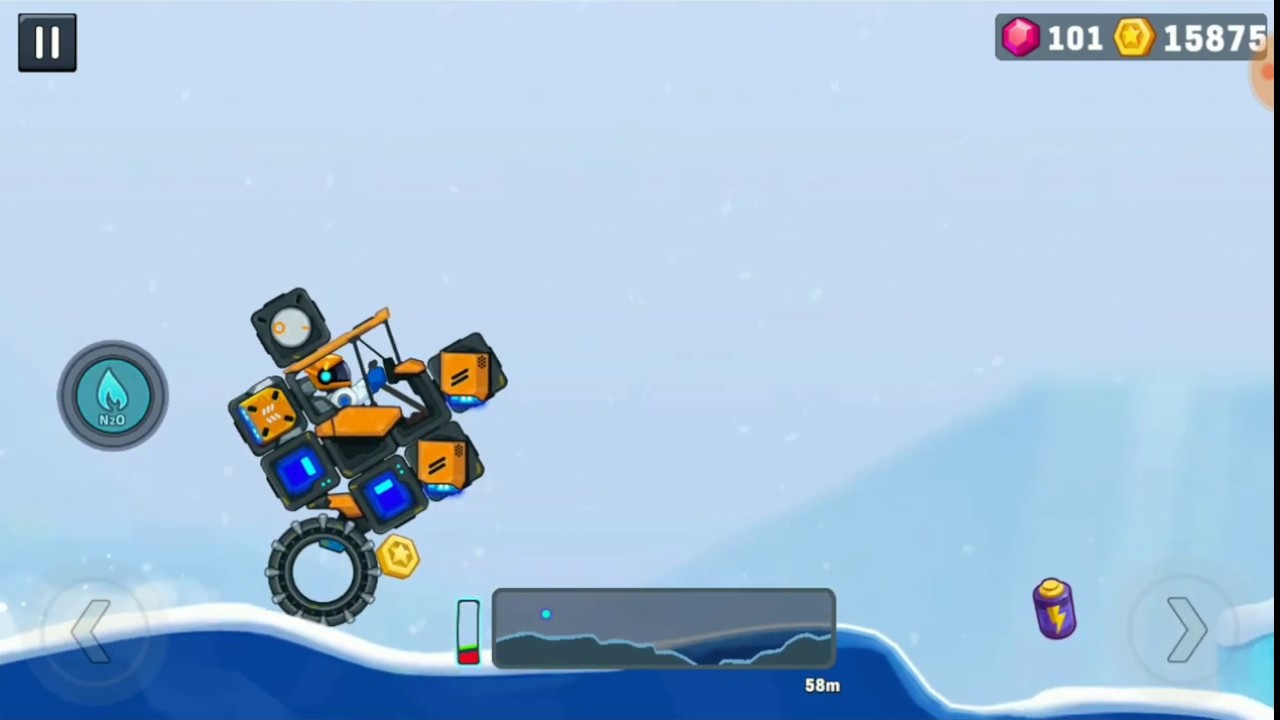 The One-wheeler (Unicycle). Icelli. RstSlr RoverCraft 2 replay