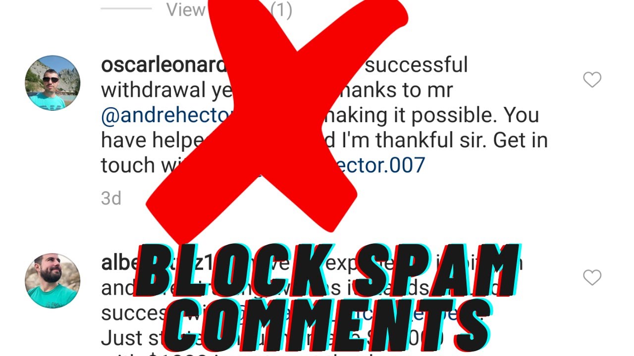 How to Block Spam Comments On Instagram | Remove Unwanted Comments
