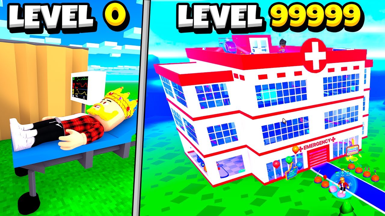 ГОСПИТАЛЬ ЗА 1$ ПРОТИВ ГОСПИТАЛЯ ЗА 1.000.000.000$! ROBLOX Hospital Tycoon