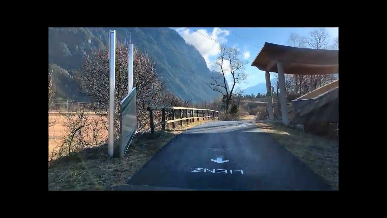 02.02.2025 Drauradweg von Lienz nach Villach