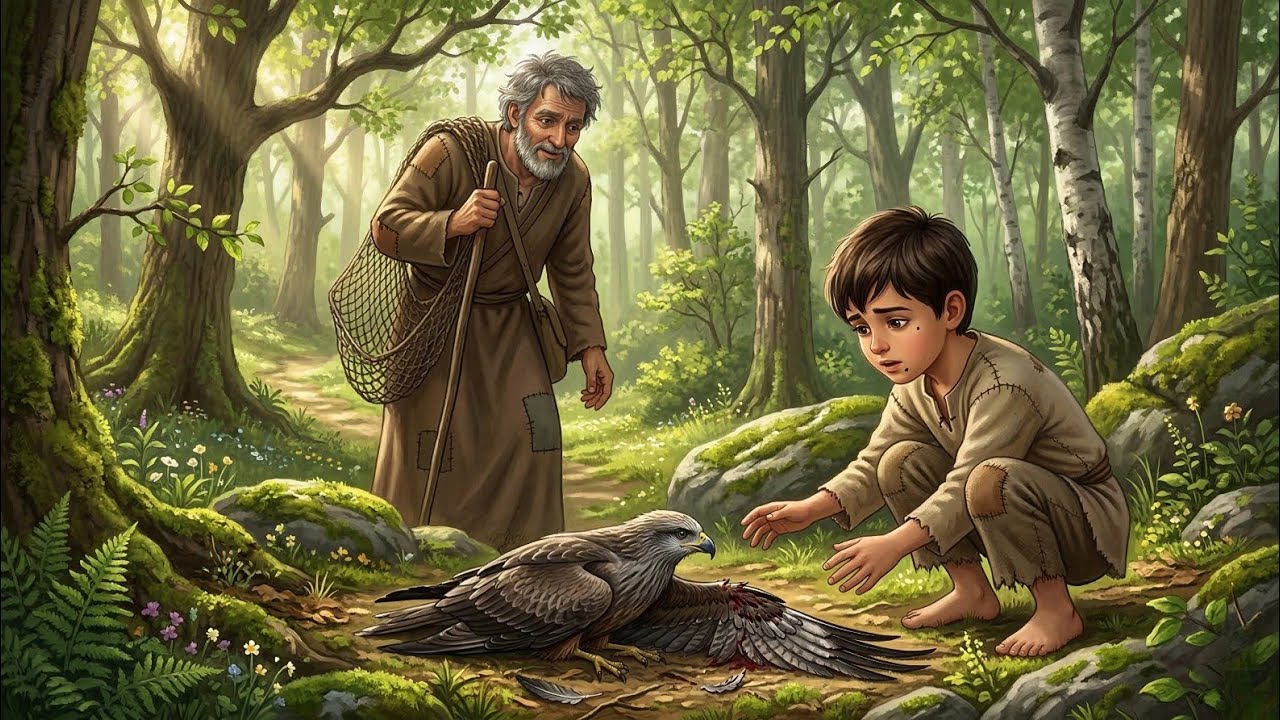 صياد فقير أخذ يتيما من الشارع... لم يكن يعلم ان وراءه  سرعظيم!