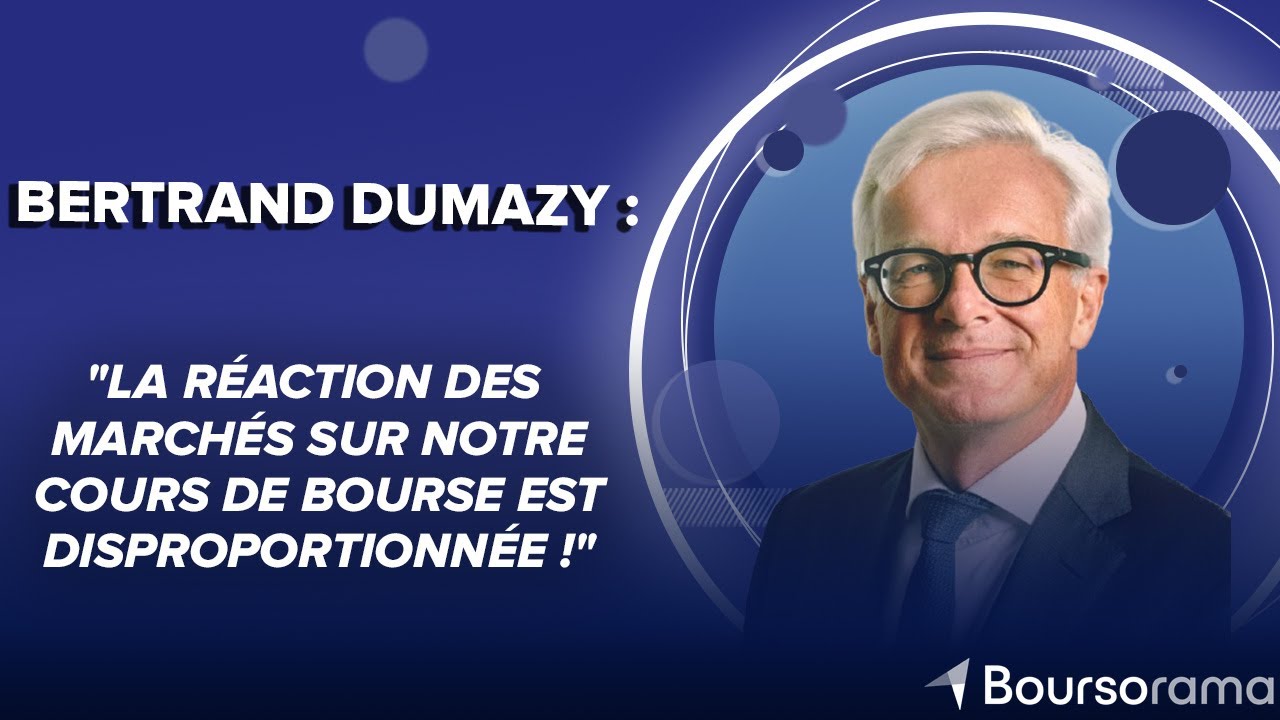 B.Dumazy (Edenred) : "La réaction des marchés sur notre cours de Bourse est disproportionnée !"