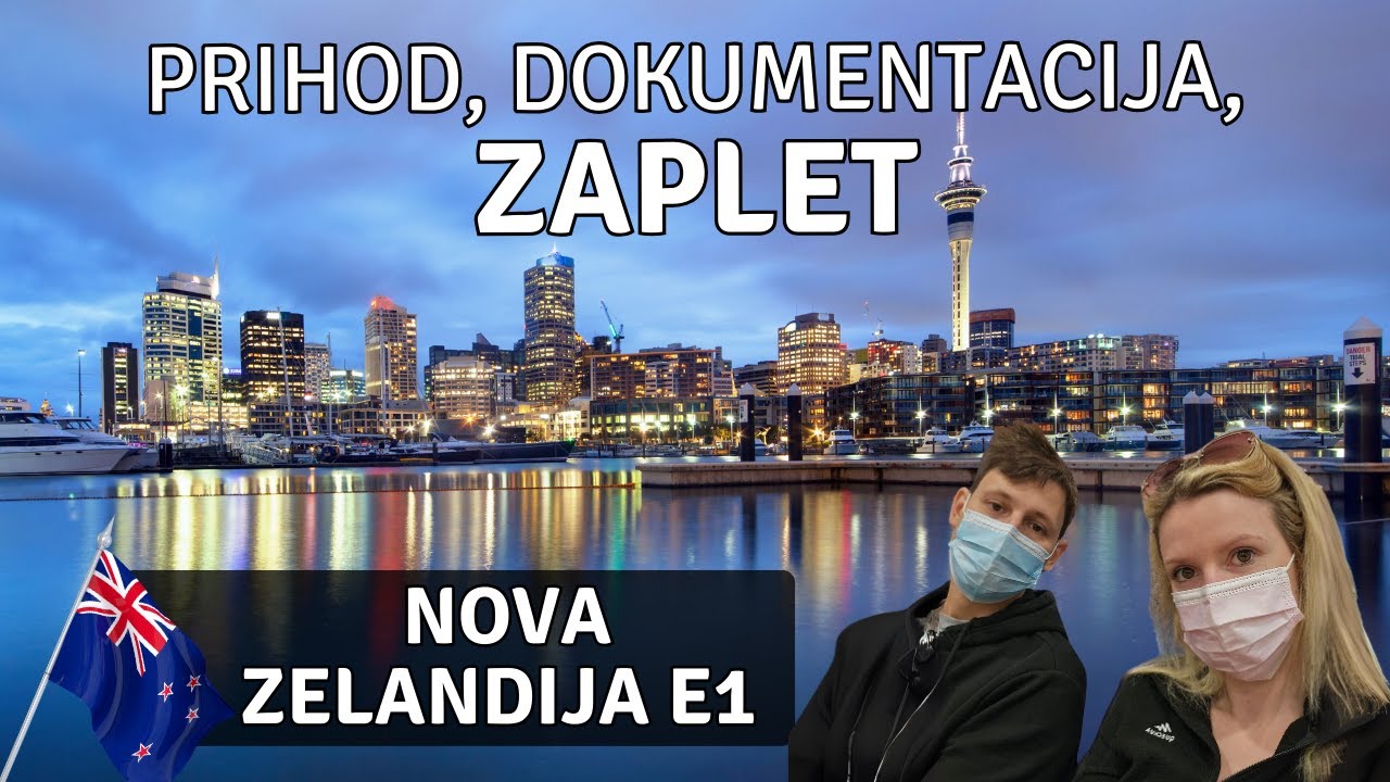 Working Holiday Viza Nova Zelandija - PRIHOD V AUCKLAND! Ponč&Sonč NZ Vlog 1