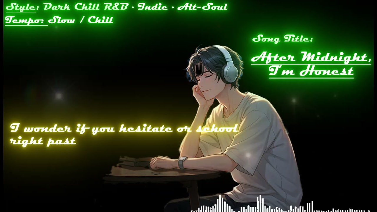 【R&B Indie】Reflective Chill Mix –After Midnight, I’m Honest