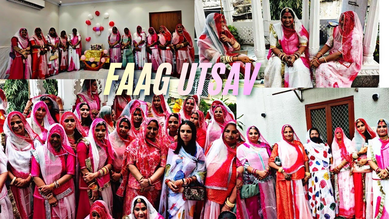 Celebration of faag utsav  sabhi ne   maje kiye fulo Se Holi kheli @ARRanawatvlog-729 