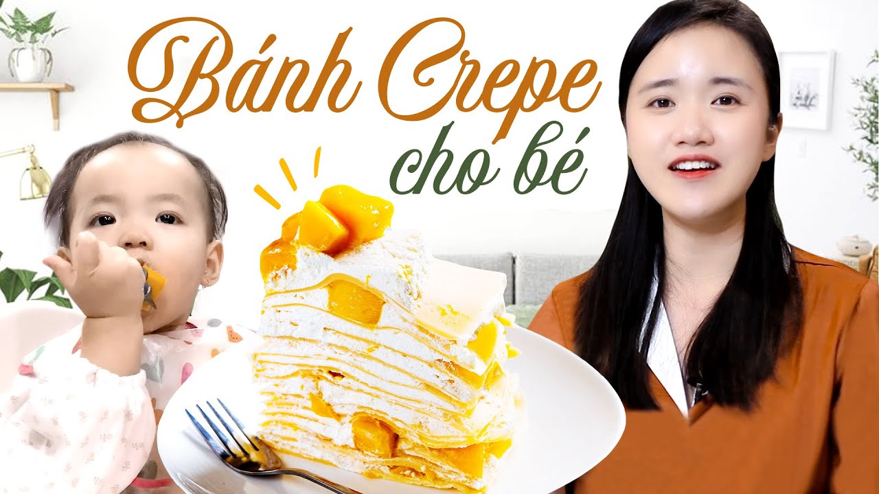 Trổ tài làm bánh CREPE XOÀI NHÂN KEM cho NI VÀ KẾT QUẢ LÀ??? | Mẹ nấu Ni ăn