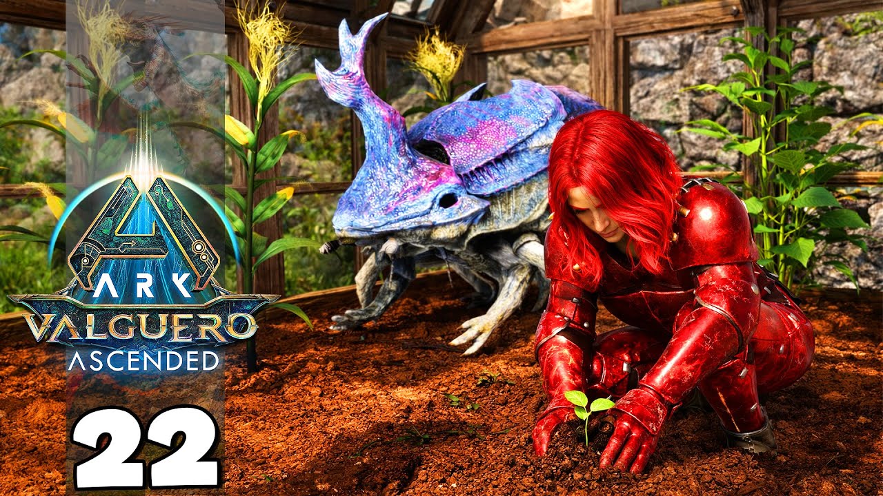 PLANTAÇÃO COMPLETA + EM BUSCA DE ROLA-BOSTA NA RAVINA 😱!!!  ARK: VALGUERO 22