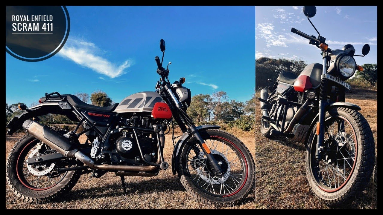 Royal Enfield Scram 411 - Fun To Ride 🔥🤩🔥 | Full Details & Ownership Review | Tourer's Mania.