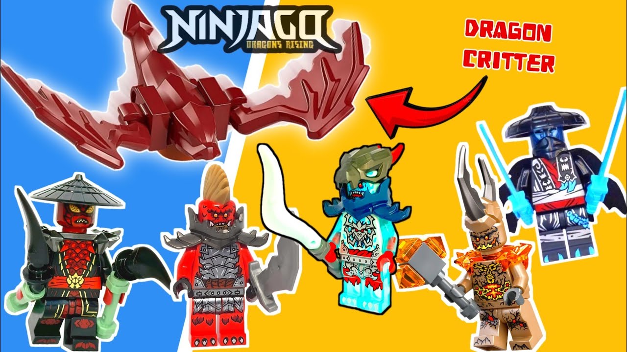 I Assemble Lego Ninjago Villains Minifigure part 2 | Ninjago Dragons Rising