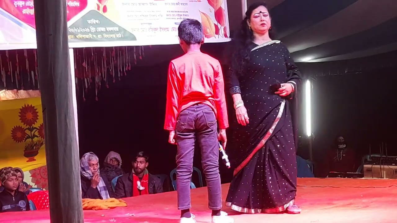 নাট্যমঞ্চ যাত্রাপালা রহিম রুপবানের যাত্রাপালায় হাজারো দর্শকের বীর  