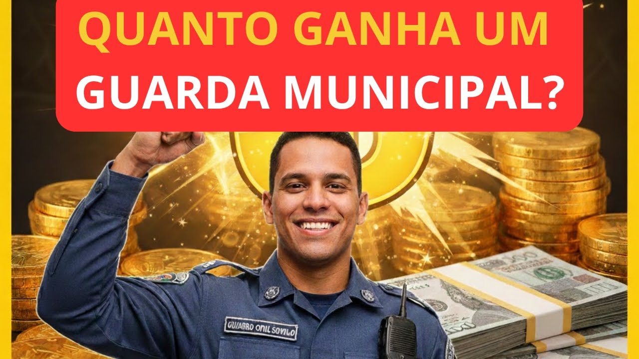 Quanto ganha um guarda municipal?