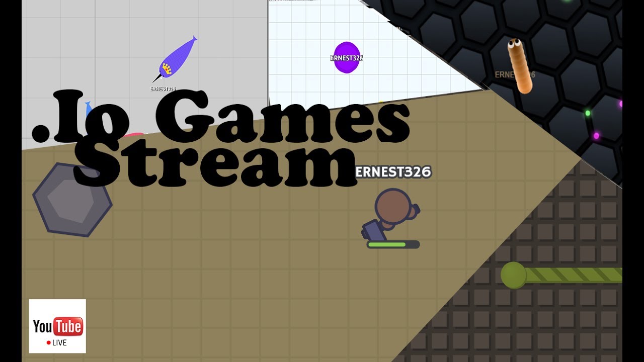 .io Games Live Stream #1